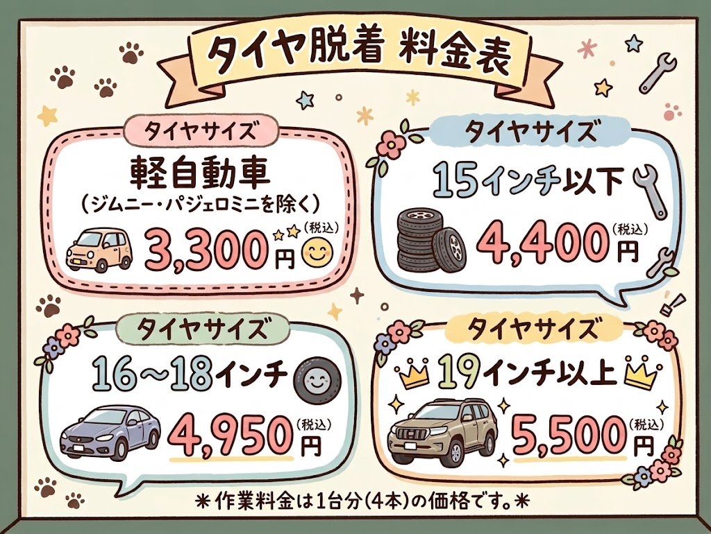 6669-18624-HPタイヤ脱着